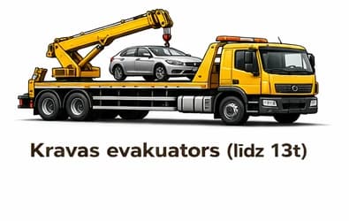Kravas evakuators (līdz 13t)